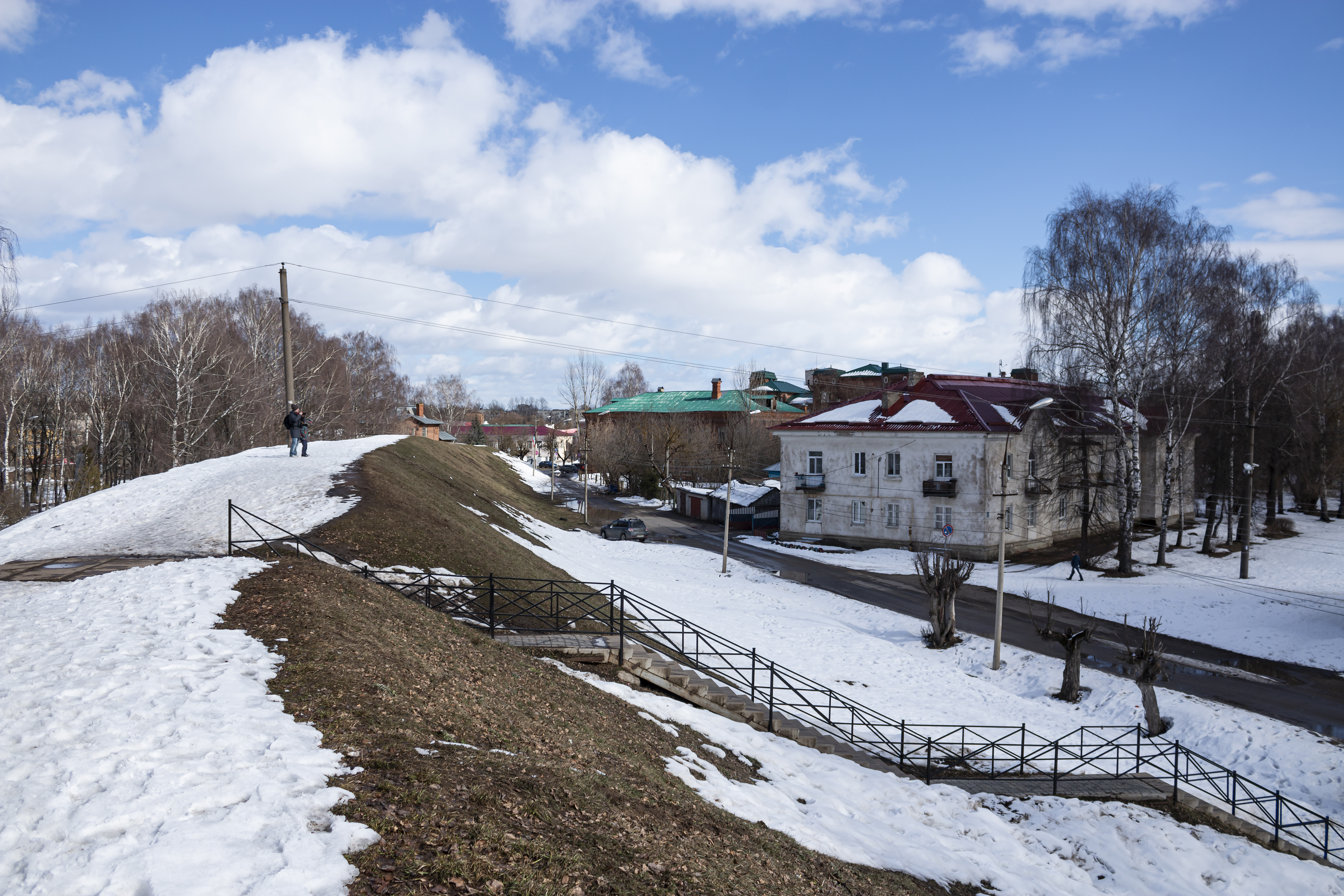 Земляные валы Переславля