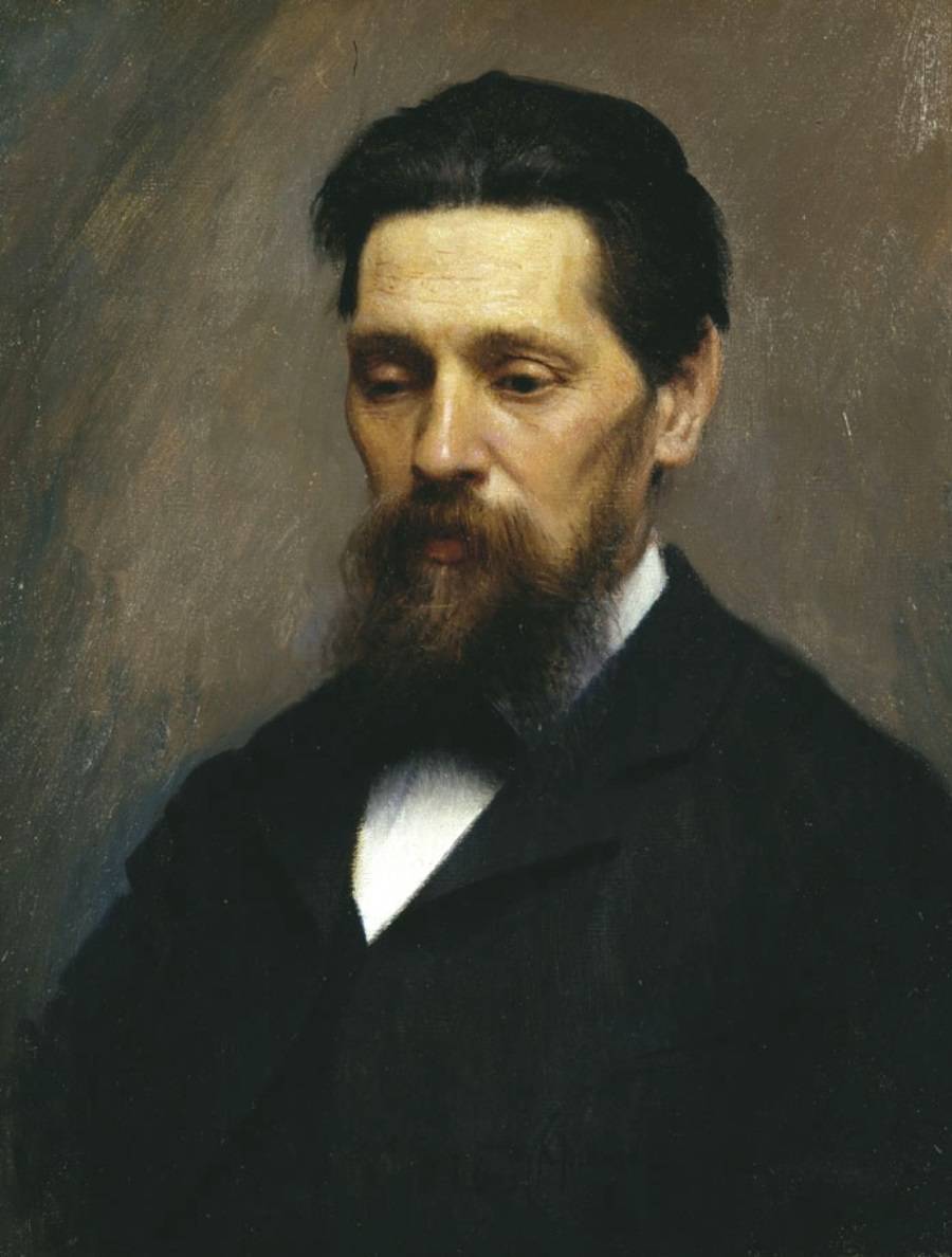 Портрет Александра Александровича Киселёва кисти И. Н. Крамского, 1883