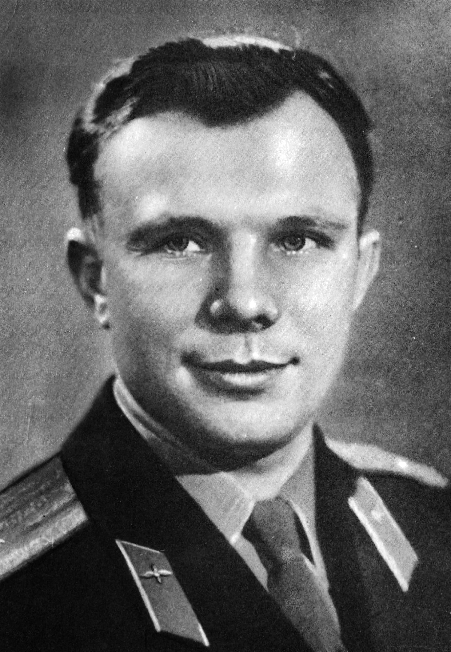 Фотопортрет Юрия Алексеевича Гагарина, 1961