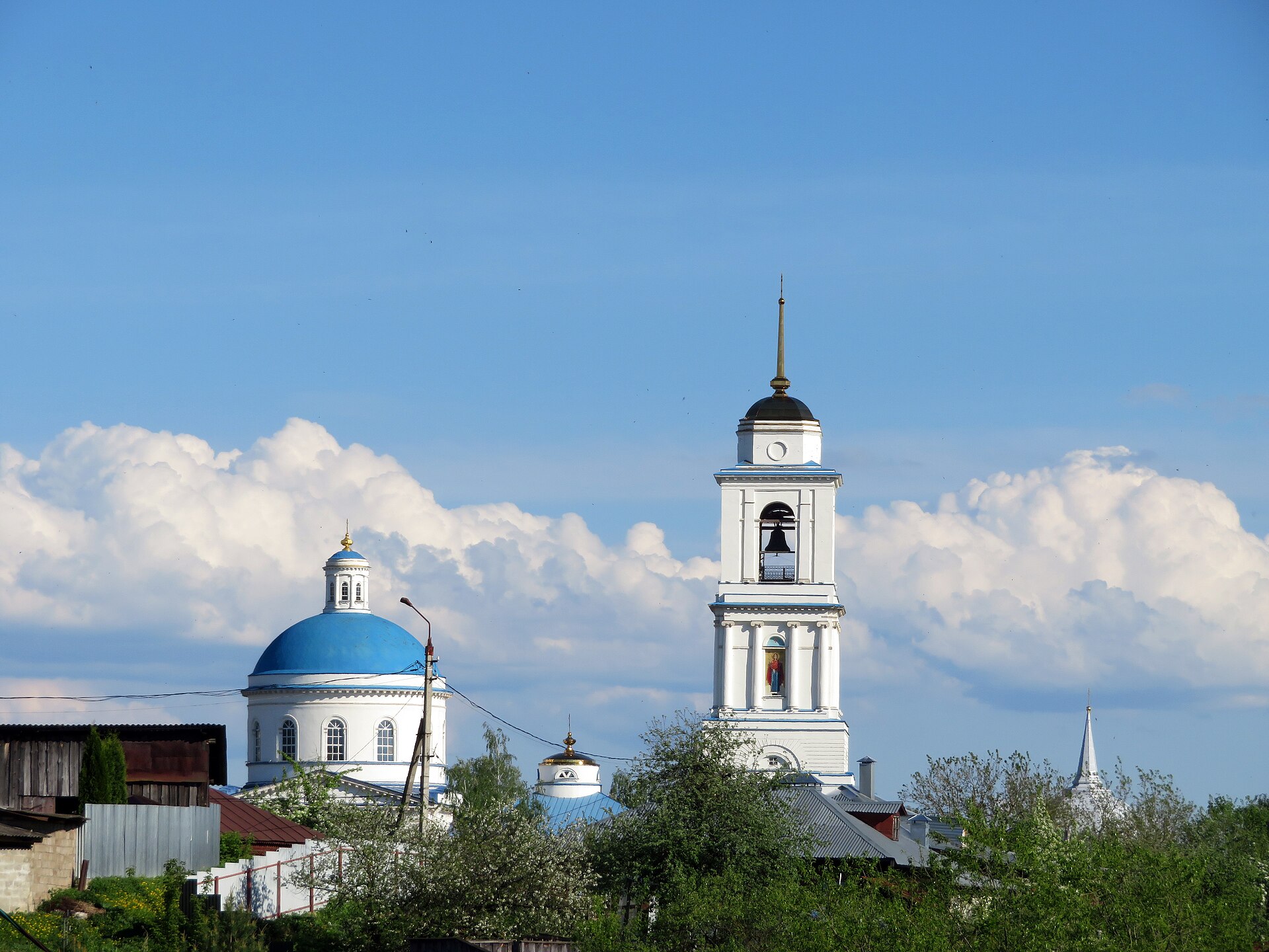 Собор Николы Белого в Серпухове. Фото мая 2021 года.